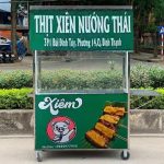 Xe Bán Thịt Xiên Nướng