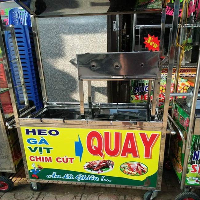 Xe vịt gà quay