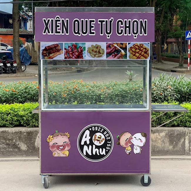 Xe Bán Thịt Xiên Nướng