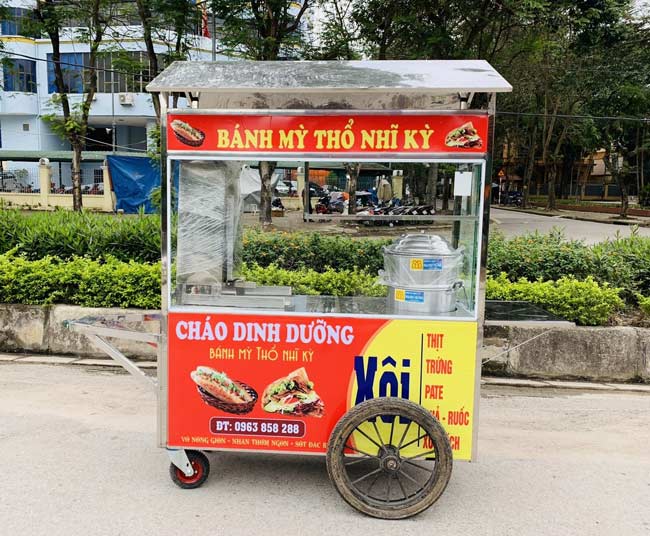 Xe xôi bánh mì cháo