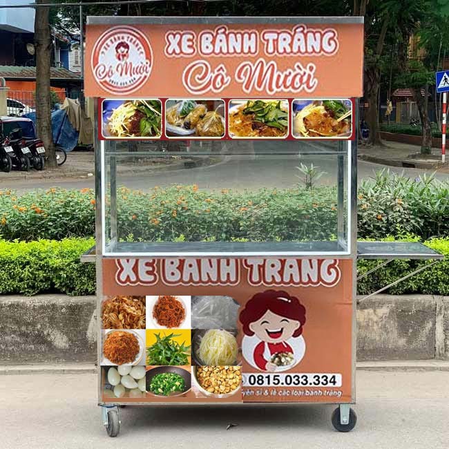 Xe bánh tráng trộn