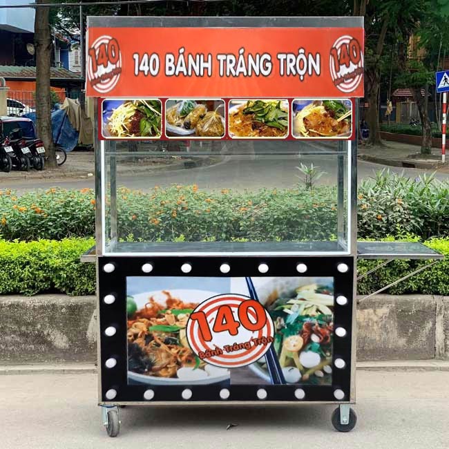 Xe bánh tráng trộn