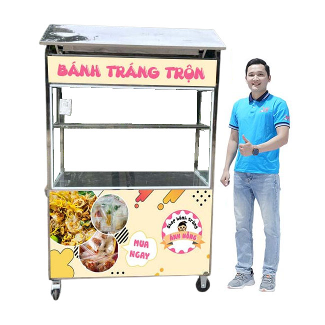 Xe bánh tráng trộn