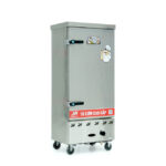 Tủ cơm 12 khay điện gas hấp từ 40kg Gạo/mẻ không điều khiển