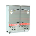 Tủ cơm 24 khay gas hấp từ 80kg Gạo/mẻ