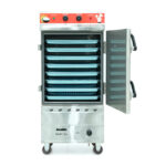 Tủ cơm 8 khay điện gas hấp từ 26kg Gạo/mẻ có điều khiển