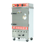 Tủ cơm 8 khay điện gas hấp từ 26kg Gạo/mẻ có điều khiển