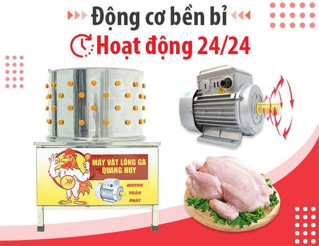 Động cơ của máy gà