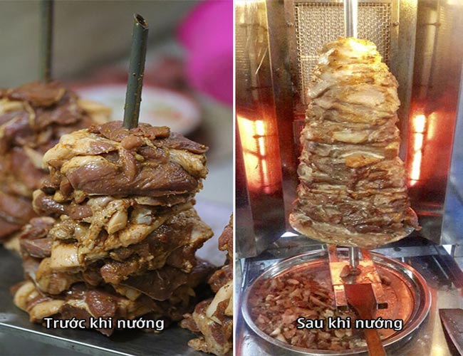 Gia vị ướp thịt nướng doner kebab ngon