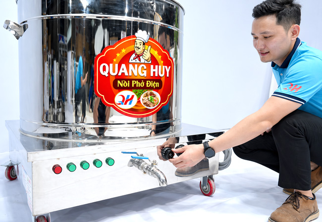 Nồi nấu phở Quang Huy