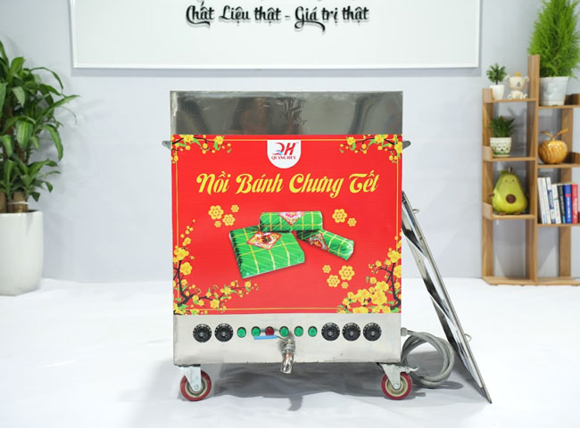 thiết kế nồi nấu bánh chưng 300L