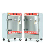 Tủ cơm 8 khay điện hấp từ 26kg Gạo/mẻ có điều khiển