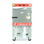 Tủ cơm 6 khay điện gas hấp từ 20kg Gạo/mẻ có điều khiển
