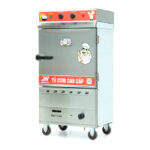 Tủ cơm 6 khay điện gas hấp từ 20kg Gạo/mẻ có điều khiển