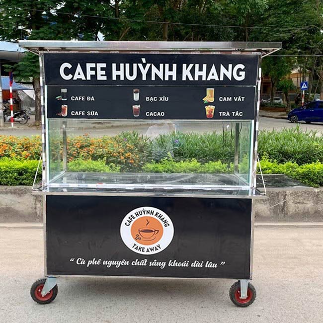 Xe cà phê take away 1m8