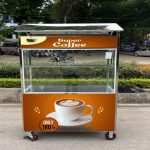 Xe đẩy bán cà phê 1m5