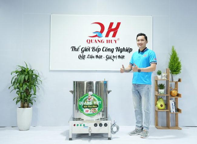 chân đế giảm ồn khi nồi phở hoạt động