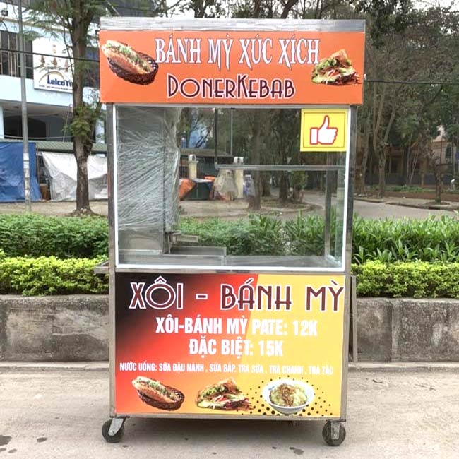 Xe bánh mì pate