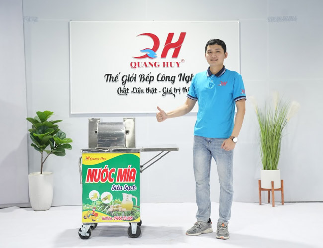 đầu tư máy ép nước mía mini kinh doanh