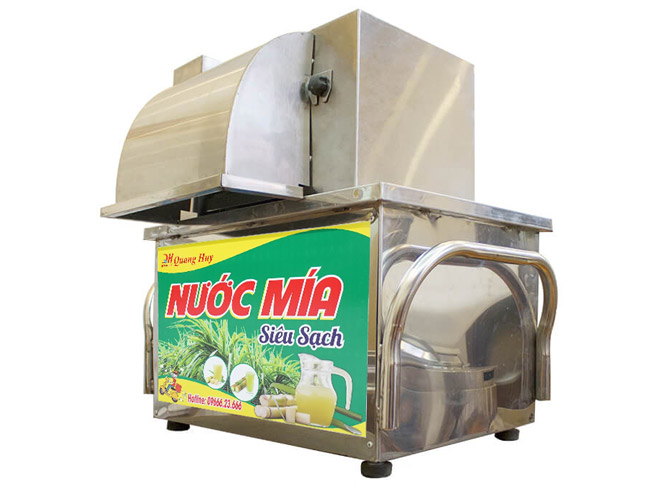 máy ép nước mía 2 cây đầu con để bàn