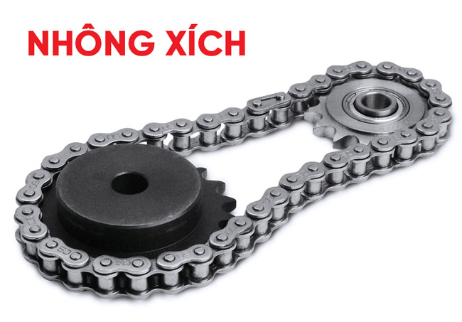 nhông xích máy ép nước mía