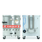 Tủ cơm 4 khay gas hấp từ 13kg Gạo/mẻ