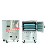 Tủ cơm 4 khay gas hấp từ 13kg Gạo/mẻ