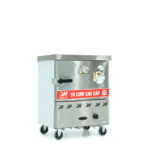 Tủ cơm 4 khay gas hấp từ 13kg Gạo/mẻ