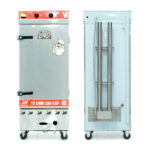 Tủ cơm 12 khay điện gas hấp từ 40kg Gạo/mẻ có điều khiển