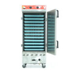 Tủ cơm 12 khay điện gas hấp từ 40kg Gạo/mẻ có điều khiển
