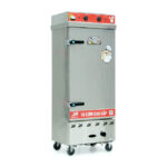 Tủ cơm 12 khay điện gas hấp từ 40kg Gạo/mẻ có điều khiển