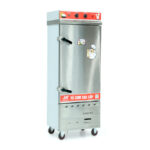 Tủ cơm 12 khay điện gas hấp từ 40kg Gạo/mẻ có điều khiển