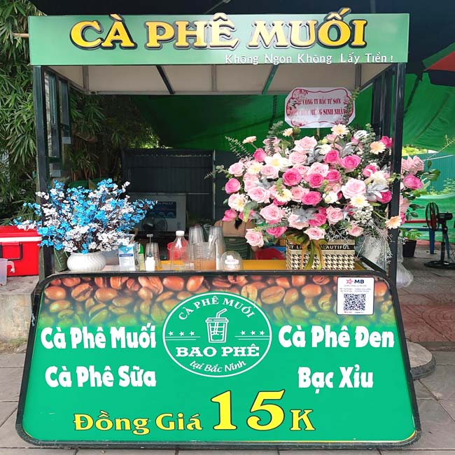 Xe cà phê muối