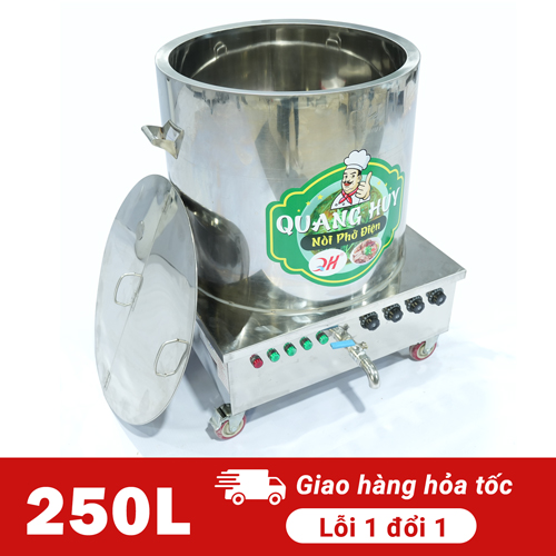 Nồi nấu phở điện 250L QHNP-250