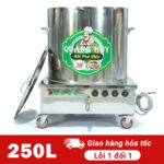 Nồi nấu phở điện 250L QHNP-250