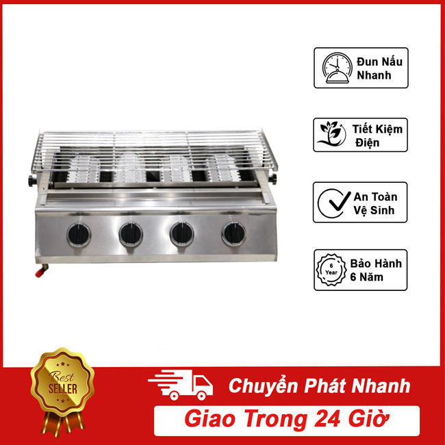 Bếp nướng BBQ 4 họng