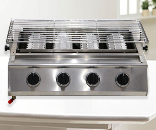 bép nướng 4 họng bbq
