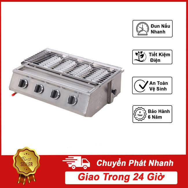 Bếp nướng BBQ 4 họng