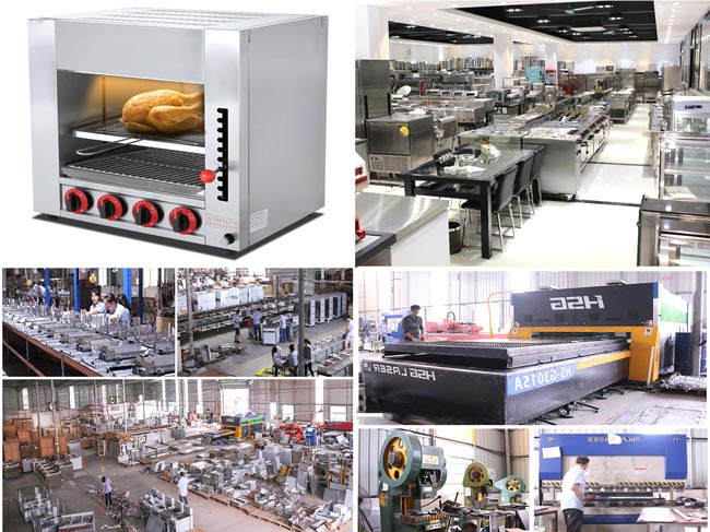 địa chỉ bán lò nướng salamander giá tốt