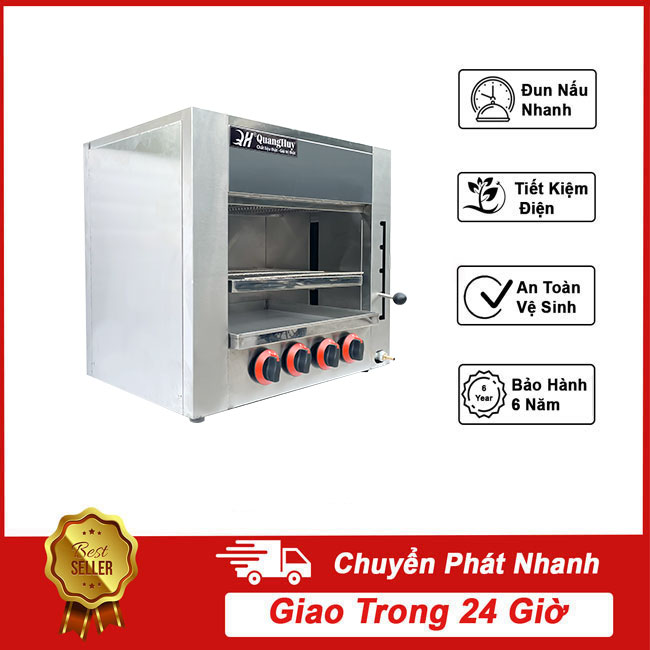 Lò nướng Salamander 4 họng