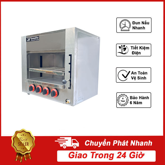 Lò nướng Salamander 4 họng