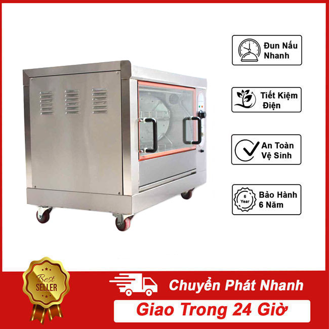 Lò quay vịt gà 4.5kW