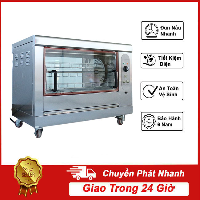 Lò quay vịt gà 4.5kW