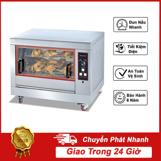 Lò quay vịt gà 4.5kW