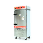 Tủ cơm 10 khay điện gas hấp từ 35kg Gạo/mẻ có điều khiển
