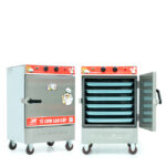 Tủ cơm 6 khay điện hấp từ 20kg Gạo/mẻ có điều khiển