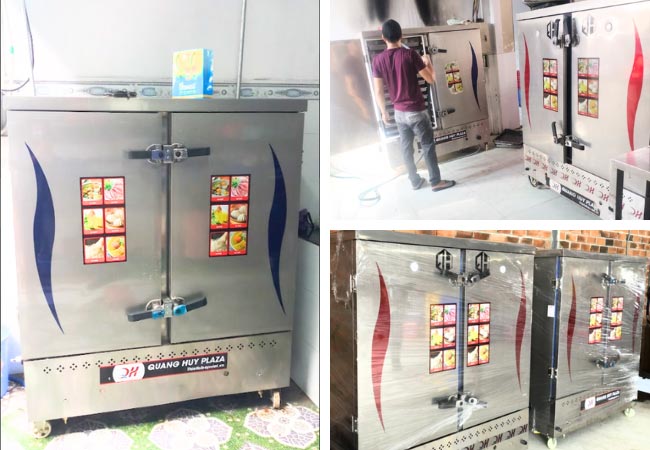 tủ cơm 24 khay quang huy