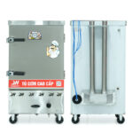 Tủ cơm 8 khay gas hấp từ 26kg Gạo/mẻ