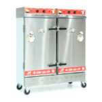 Tủ cơm 24 khay điện hấp từ 80kg Gạo/mẻ có điều khiển