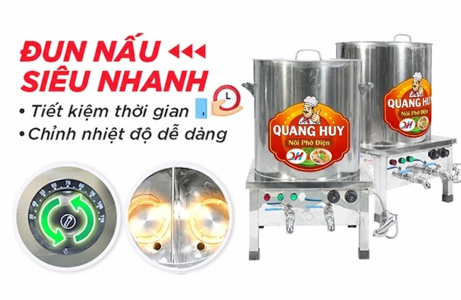 Lợi &iacute;ch nồi nấu phở 2 ngăn